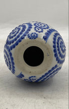 Load image into Gallery viewer, White Blue Printed Porcelain Home Decorative Asian Collectible Egg Figurine
