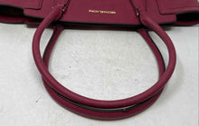 Load image into Gallery viewer, Michael Kors Womens Red Double Handle Shoulder Tote Handbag
