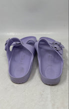Load image into Gallery viewer, Birkenstock Womens Arizona Purple Open Toe Double Buckles Slide Sandal Sz EUR 39
