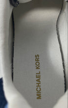 Load image into Gallery viewer, Michael Kors Womens Irving FT25F White Blue Low Top Sneakers Shoes Size 5.5 M
