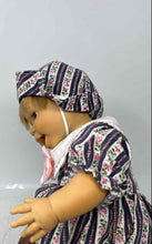 Load image into Gallery viewer, Berenguer Blonde Hair Brown Eye Medium Complexion Floral Dress Baby Girl Doll
