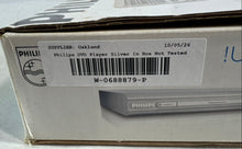 Load image into Gallery viewer, Philips DVP642 Silver Progressive Scan DVD Video Player In Box Not Tested
