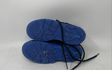 Load image into Gallery viewer, Nike Kids Air Jordan True Flight 343796-074 Black Blue Sneaker Shoes Size 13.5C
