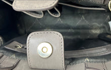 Load image into Gallery viewer, Vince Camuto Womens Gray Leather Double Handle Pockets Lined Satchel Handbag
