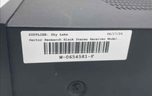 Load image into Gallery viewer, Vector Research Model VRX-3500B Black AM/FM Stereo Receiver Not Tested

