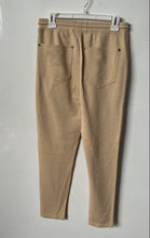 Load image into Gallery viewer, Sniper Gang Mens Brown Red Embroidered Skinny Leg Drawstring Sweatpants Size S
