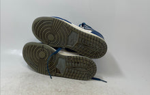 Load image into Gallery viewer, Nike Kids Air Jordan 1 Low FN9137-141 White Blue Lace-Up Sneaker Shoes Size 4Y

