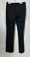 Load image into Gallery viewer, Boss Hugo Boss Womens Black Flat Front Belt Loops Slash Pockets Dress Pants Sz 0
