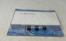 Load image into Gallery viewer, Stellar Black 3 x1 A/V Sources With HDMI Socket KVM Switcher Box Untested
