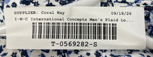Load image into Gallery viewer, I.N.C International Concepts Mens White Blue Floral Print Button-Up Shirt Size L
