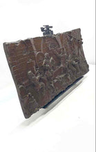 Load image into Gallery viewer, Bronze Tavern Scene In High Relief Art Decorative Rectangular Wall Plaque
