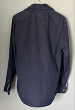Load image into Gallery viewer, Tommy Hilfiger Mens Blue Stretch Slim Fit Long Sleeve Dress Shirt Sz M 15 32/33
