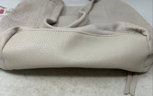 Load image into Gallery viewer, The Sak Womens Ojai White Embossed Leather Shoulder Handbag With Tags
