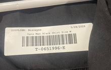 Load image into Gallery viewer, Zara Mens Black Collared Short Sleeve Button-Up Shirt Size Medium
