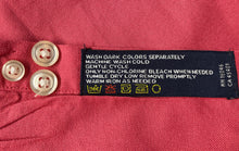 Load image into Gallery viewer, Nautica Mens Coral Cotton Long Sleeve Collared Dress Shirt Size 16 1/2

