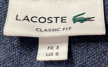 Load image into Gallery viewer, Lacoste Mens Blue Short Sleeve Classic Fit Collared Polo Shirt Size Small
