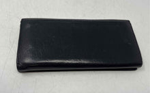 Load image into Gallery viewer, Kenneth Cole Reaction Womens Black Leather Inner Divider Clutch Wallet
