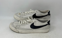 Load image into Gallery viewer, Nike Mens Blazer Low '77 SE DV7198-001 White Black Sneaker Shoes Size 10 Stained
