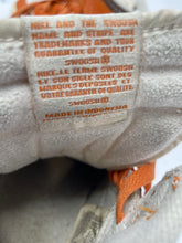 Load image into Gallery viewer, Authentic Nike Kids Jordan 1 Retro High OG Orange White Sneaker Shoes 2Y Stained
