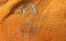 Load image into Gallery viewer, Armani Exchange Mens Orange Short Sleeve Pullover T-Shirt Size Medium
