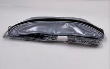 Load image into Gallery viewer, Versace Fragrances Womens Gray Adjustable Strap Front Zipper Belt Bag
