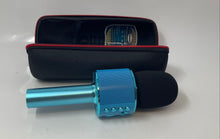 Load image into Gallery viewer, Bonaok Black Handheld Wireless Bluetooth Microphone Speaker With Case Not Tested
