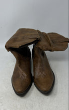 Load image into Gallery viewer, Style &amp; Co. Womens Dannaa Brown Leather Cowgirl Western Boots Size 7.5 M
