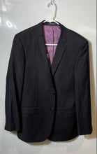 Load image into Gallery viewer, Tiglio Mens Black Long Sleeve Single-Breasted Two-Button Blazer Size 42 R
