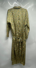 Load image into Gallery viewer, Zara Womens Multicolor Floral Long Sleeve Collared Midi Shirt Dress Size M

