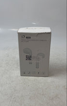 Load image into Gallery viewer, White i7 TWS Twins True Bluetooth Wireless Earbuds With Charging Case Untested
