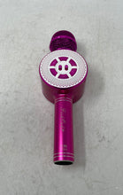Load image into Gallery viewer, Fishoaky CT005 Pink Bluetooth Portable Karaoke Microphone Not Tested
