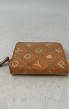 Load image into Gallery viewer, Dooney &amp; Bourke Womens Multicolor Signature Print Small Zip-Around Wallet
