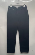 Load image into Gallery viewer, Tommy Hilfiger Womens Black Denim Pockets Dark Wash Straight Leg Jeans Size 6
