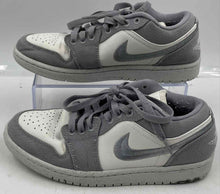 Load image into Gallery viewer, Authentic Nike Womens Air Jordan 1 Low SE Gray White Basketball Shoes Size 7
