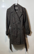 Load image into Gallery viewer, Zara Basic Womens Brown Long Sleeve Pockets Collared Belted Trench Coat Size XS
