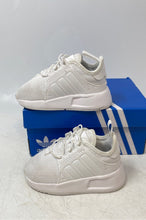 Load image into Gallery viewer, Adidas Kids X_PLR EL Infant CQ3132 White Lace-Up Sneakers Shoes Size 4K
