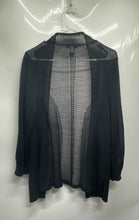 Load image into Gallery viewer, Alfani Womens Black Knitted Open Front Long Sleeve Cardigan Sweater Size XL
