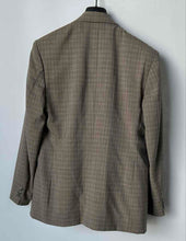 Load image into Gallery viewer, Cerruti Mens Multicolor Long Sleeve Single-Breasted Three Button Blazer Size 41
