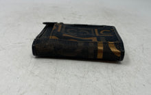 Load image into Gallery viewer, Liz Claiborne Womens Gold Brown Credit Card Slots Trifold Wallet
