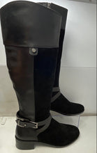 Load image into Gallery viewer, Vince Camuto Womens Jaran Black Suede Side Zip Round Toe Knee High Boots Size 8M
