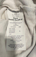 Load image into Gallery viewer, Authentic Moschino Kids White Pockets Pullover Sweatshirt Size 5

