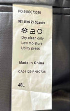 Load image into Gallery viewer, Calvin Klein Mens Gray Long Sleeve Extreme Slim Fit Two-Button Blazer Size 48L
