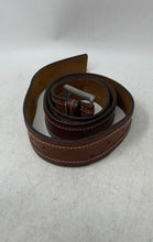 Load image into Gallery viewer, Mens Brown Genuine Leather Vintage Style Adjustable Buckle Dress Belt Size XL
