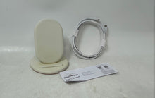 Load image into Gallery viewer, Google Pixel Stand Model G019C White Qi Wireless Charging Dock Untested
