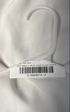 Load image into Gallery viewer, Guess Womens White Black Long Sleeve Split Neck Pullover Blouse Top Size S
