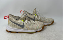 Load image into Gallery viewer, Nike Mens Zoom KD 9 843392-900 White Orange Basketball Shoes Size 10.5
