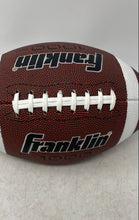 Load image into Gallery viewer, Franklin Brown White Sporing Equipment Grip Rite 1000 Junior Football Ball

