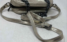 Load image into Gallery viewer, George J. Love Womens Gold Silver-Tone Glitters Adjustable Strap Crossbody Bag
