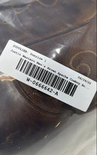 Load image into Gallery viewer, Justin Mens Brown Mid-Calf Cowboy Western Boots Size 8

