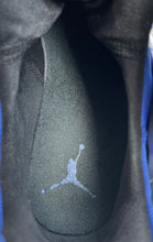 Load image into Gallery viewer, Nike Mens Jordan Flight Club 91 White Black &amp; Blue Sneakers Shoes Sz 8
